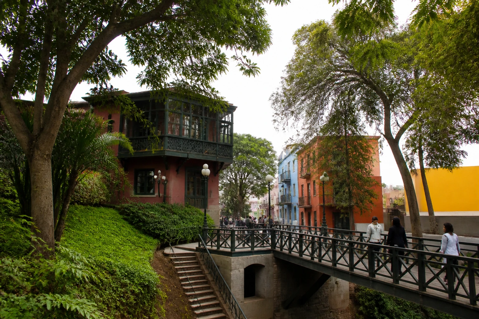 A daytime view of Barranco in Lima